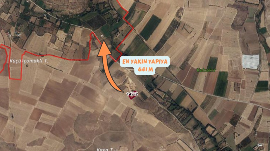 ISPARTA YALVAÇ KURUSARI KÖYÜNDE 226M² HİSSELİ TARLAMIZ SATILIK. - ISPARTA YALVAÇ fotoğraf 6